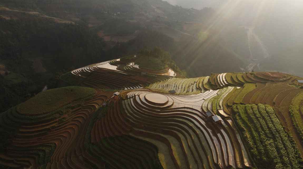la pan tan rice terrace